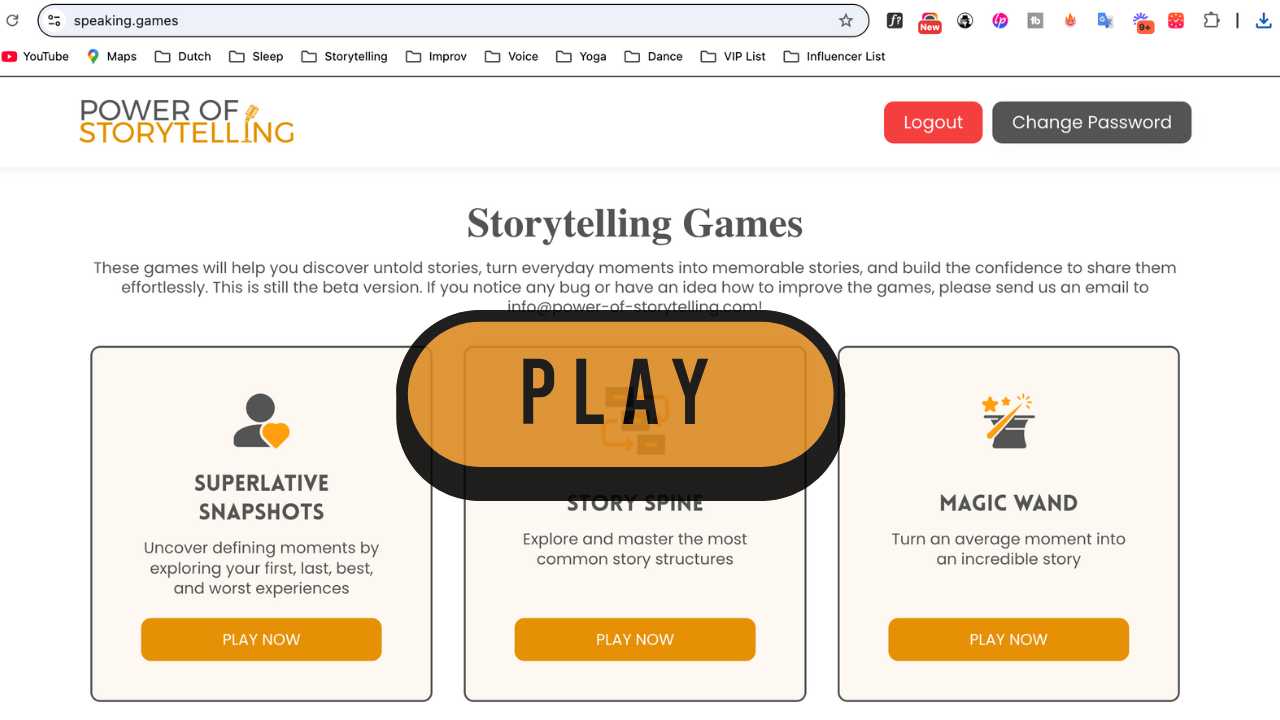 Speaking.games